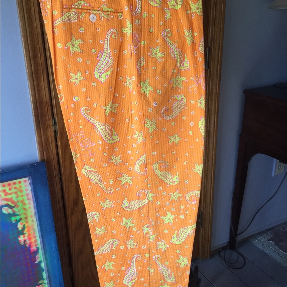 Lilly Pulitzer men’s Seersucker dress slacks